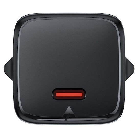 Acefast Charger GaN with USB-C Port and Cable USB-C - USB-C 30W Power Delivery Blacks (A118)