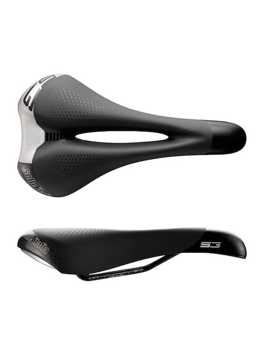 Selle Italia S 3 Flow Σέλα Ποδηλάτου Μαύρη 272 x 140 mm