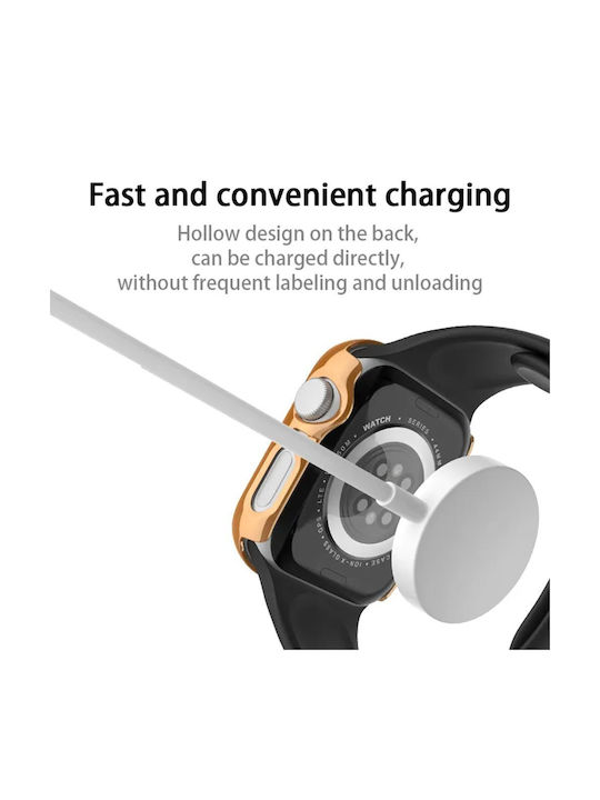 Luxury Diamond Pc Protective Case for Apple Watch 1 2 3 38 mm Silver