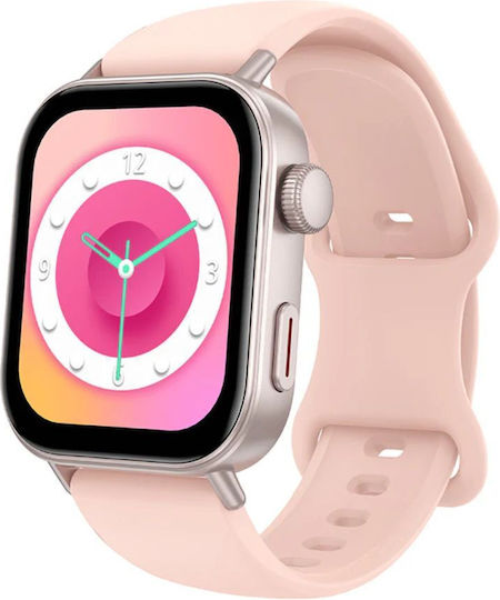 Hoco Y32 Smartwatch με Παλμογράφο (Ροζ)
