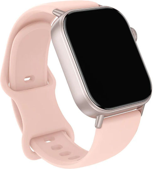 Hoco Y32 Smartwatch με Παλμογράφο (Ροζ)