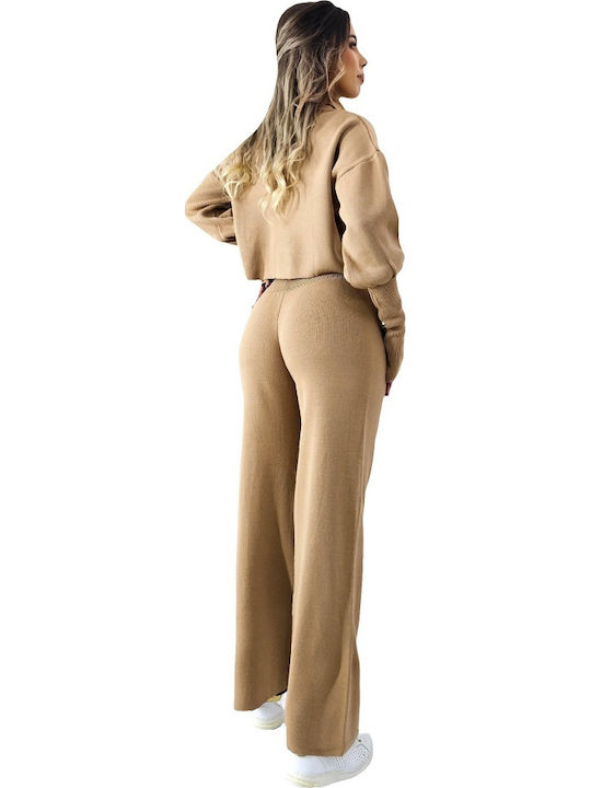 Jogginganzug Beige