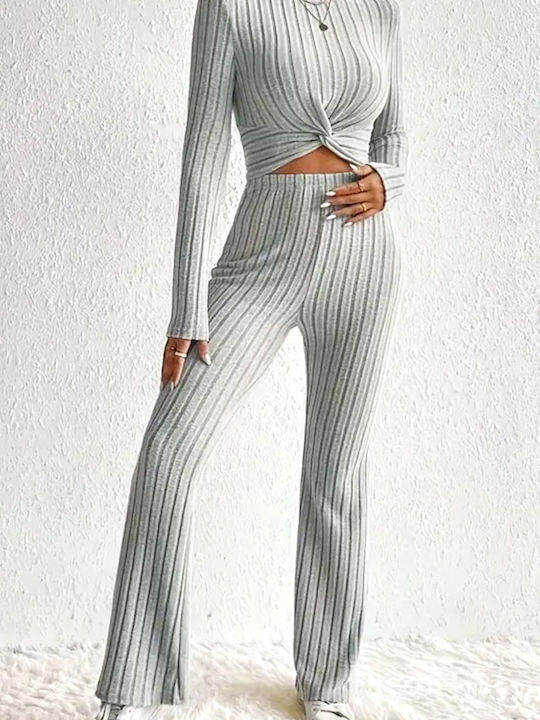 Sweatpants Set Grey