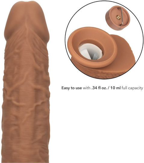 Calexotics Squirting Fuck Stick Realistisch Vibrator 22.75cm Braun