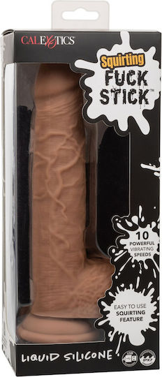 Calexotics Squirting Fuck Stick Realistisch Vibrator 22.75cm Braun