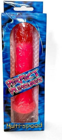 Seven Creations Jelly Anal Vibrator Πρωκτικός Δονητής Pink 16cm