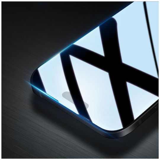 Dux Ducis Full Face Tempered Glass Μαύρο (iPhone Air)
