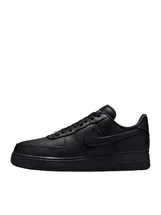 Nike Air Force 1 Turnschuhe Black / Black-game Royal