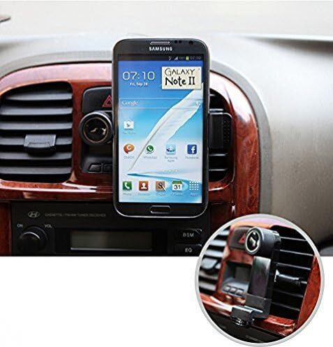 Car Mobile Mount with Adjustable Hooks Black