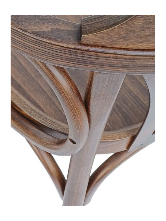 Harper-ar Cafe Wooden Chair Nut 54x42x89cm