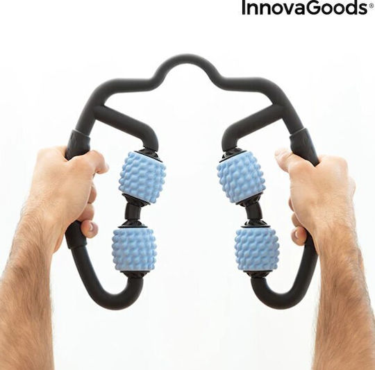 InnovaGoods Rolax Roller Μασάζ για το Σώμα Μαύρο