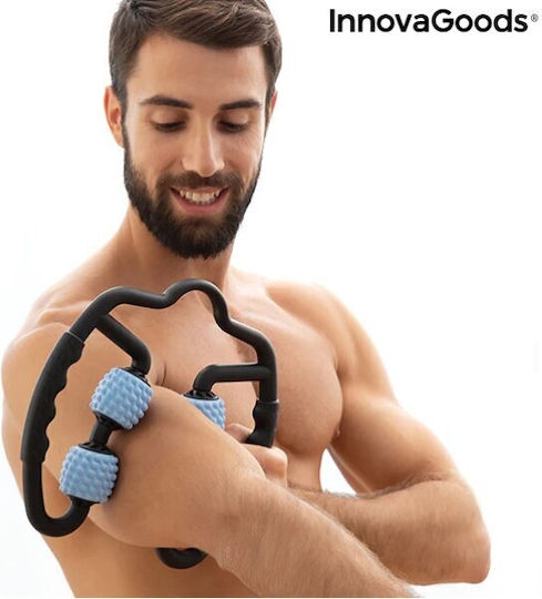 InnovaGoods Rolax Roller Μασάζ για το Σώμα Μαύρο