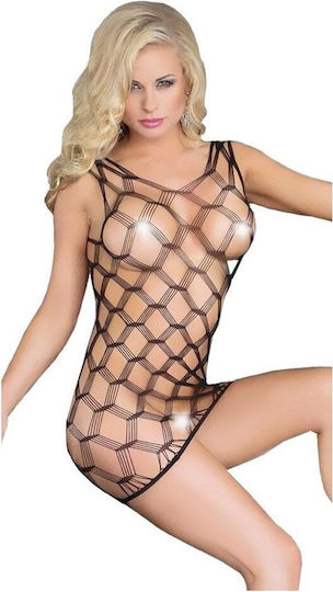 Softline Kitty Секси бебешка нощница Black