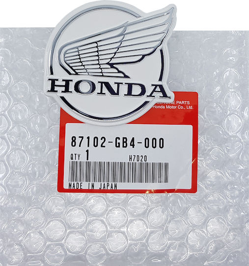 Honda Емблема на Мотоциклет за Honda C50 Бял 1бр