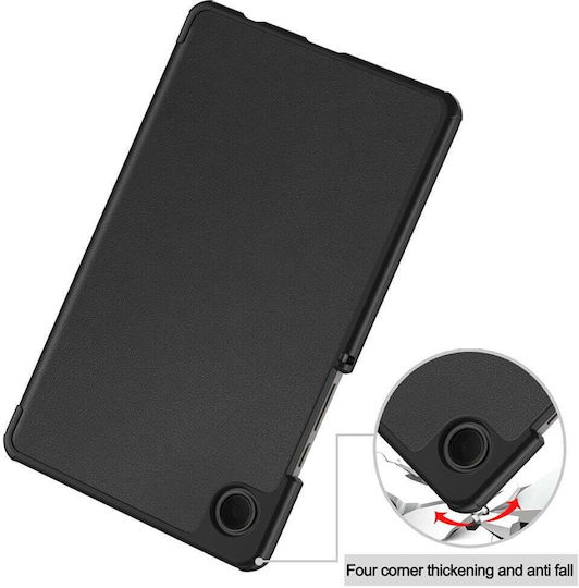 Techsuit Foldpro Flip Cover Μαύρη (Samsung Galaxy Tab A11, A9)