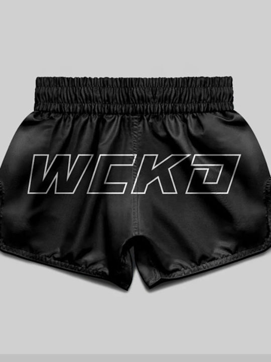 Wicked1 Shorts Kick/Thai-Boxen Schwarz