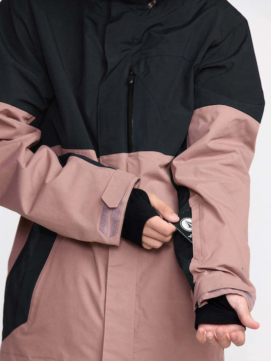 Volcom Insulated G0452602-MVE Ανδρικό Μπουφάν Gore-Tex για Σκι & Snowboard Μωβ