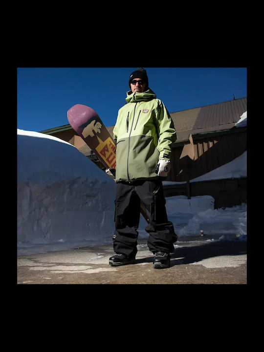 Thirty two I-008379-222 Ανδρικό Μπουφάν για Σκι & Snowboard Πράσινο