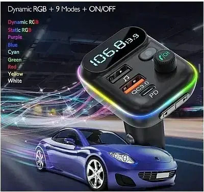 Andowl FM Transmitter Αυτοκινήτου με USB