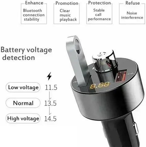 Ezra FM Transmitter Αυτοκινήτου Ea-15 με Bluetooth / USB