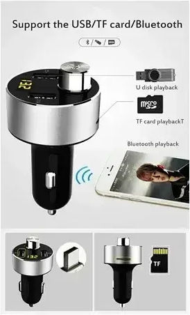 Ezra FM Transmitter Αυτοκινήτου Ea-15 με Bluetooth / USB