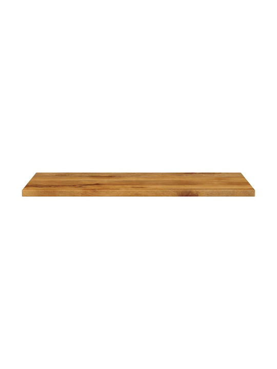 vidaXL Rechteckig Tischoberfläche aus Massivholz in Braun Farbe 110x60x2.5cm 371601 1Stück