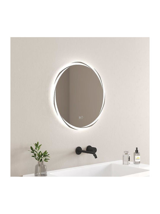 Inter Ceramic Badezimmerspiegel LED Berührung 60x60cm