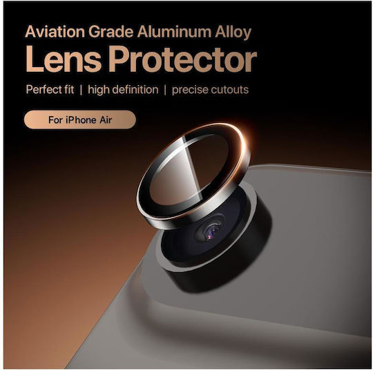 Aluminum Full Face Protective Cover Dux Ducis Mobile Phone Camera Lens Apple iPhone 17 Air Hawk Black N69591