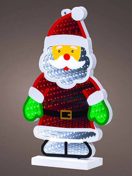 Figurină De Crăciun Iluminată Lumineo Infinity Light Moș Crăciun 125 Leduri 26cm 489927