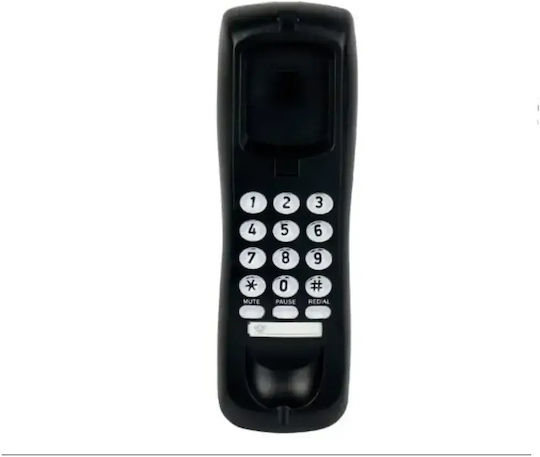 OHO-628 Ενσύρματο Τηλέφωνο Γόνδολα Μαύρο ADD0APB10