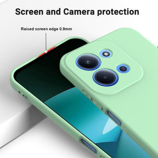 Back Cover Silicone Waterproof Green (Poco C85)