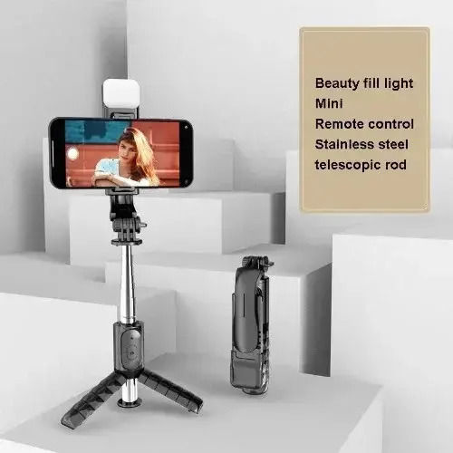 Andowl Selfie Stick with Remote Control Q11S Black
