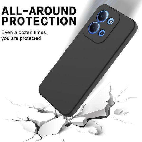 Back Cover Silicone Waterproof Black (Poco C85)