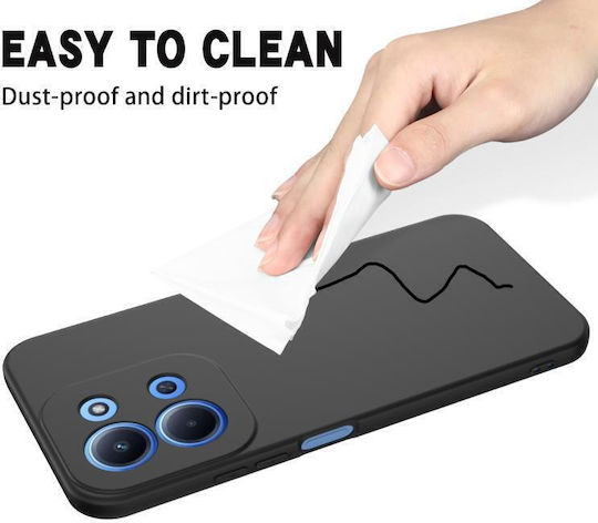 Back Cover Silicone Waterproof Black (Poco C85)