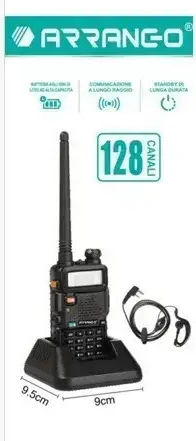 Arrango AC48967 Walkie Talkie with Monochrome Screen