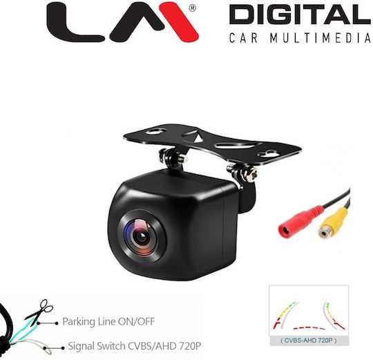 LM Digital Οθόνη Καθρέπτης Αυτοκινήτου με Κάμερα Οπισθοπορείας Universal