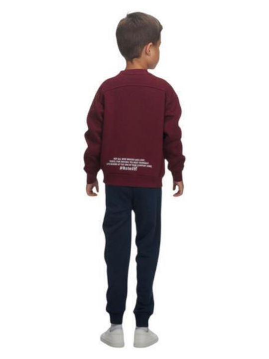 Kinder Sweatpants Set - Jogginganzug Bordeaux