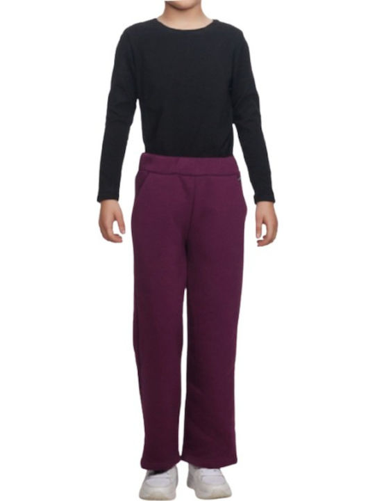 Kids Sweatpants Magenta Casual
