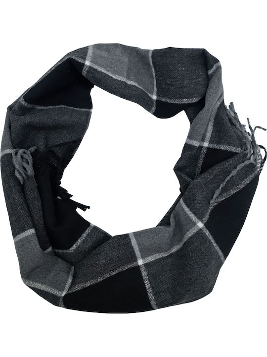 Acrylic Men's Scarf Black