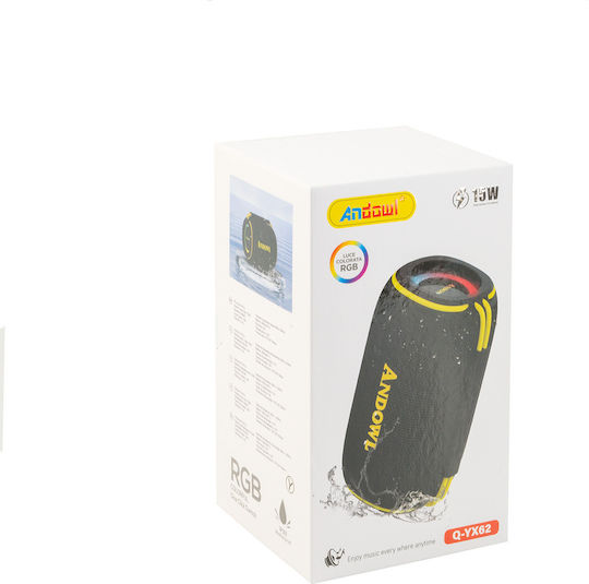 Andowl Q-YX62 Boxă Bluetooth 15W Negru