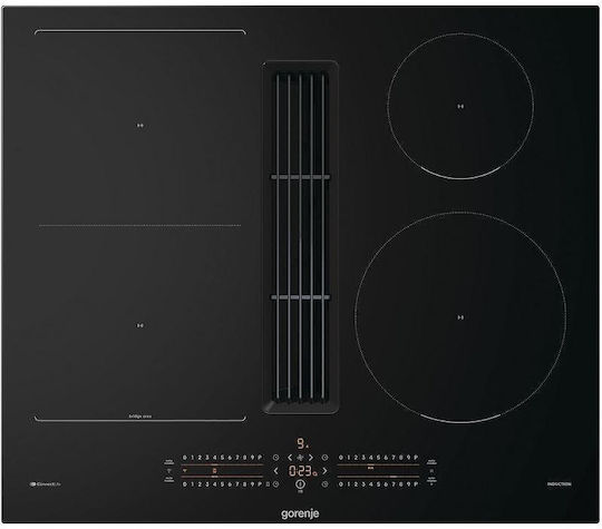 Gorenje Smart Plită cu Inducție Autonom cu Hota 60x52εκ.
