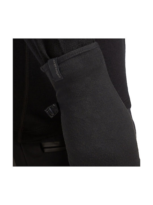 Icebreaker Unisex Ski & Snowboard Gloves Black