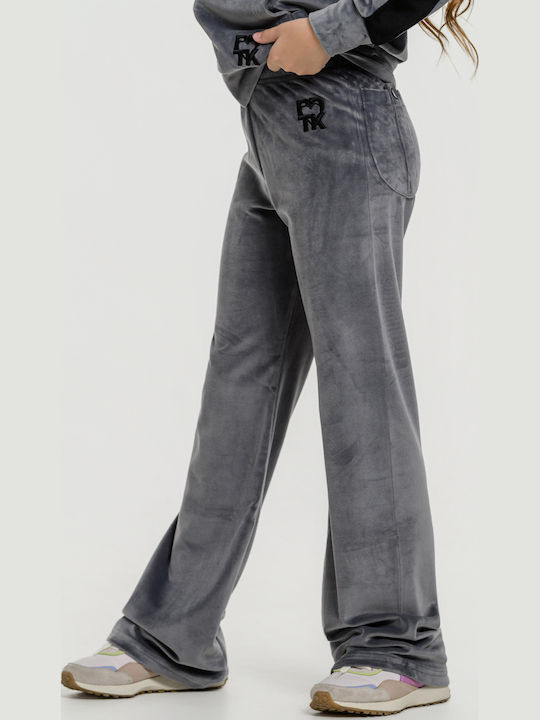 Kids Sweatpants Gray Jazz Row Minime