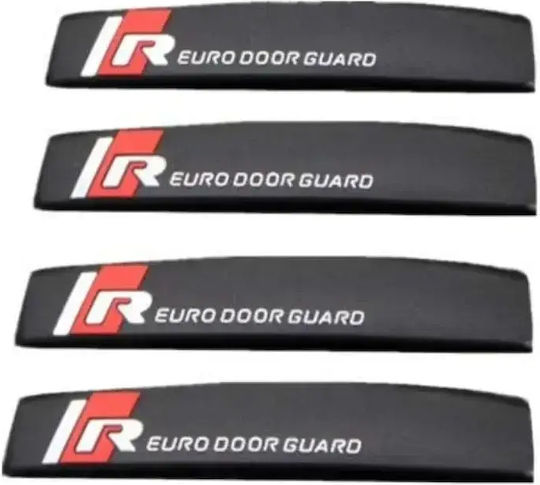Carsun Door Guards for Car Door 8cm 4pcs Black
