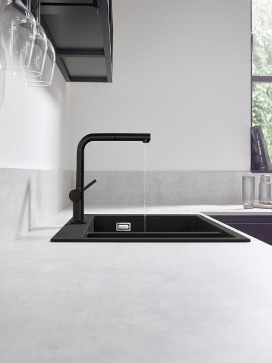 Hansgrohe Πάγκου με Αποσπώμενο Ντουζ Ασημί 72809000 Hansgrohe Πάγκου με Αποσπώμενο Ντουζ Ασημί 72809000