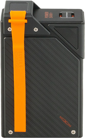Moxom MX-PB185 Power Bank 20000mAh 65W με 2 Θύρες USB-C Power Delivery Μαύρο