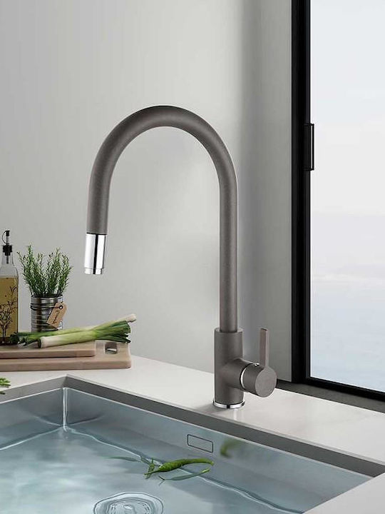Inter Ceramic Icf Настолен с Подвижен Душ Inter Ceramic Icf Настолен с Подвижен Душ