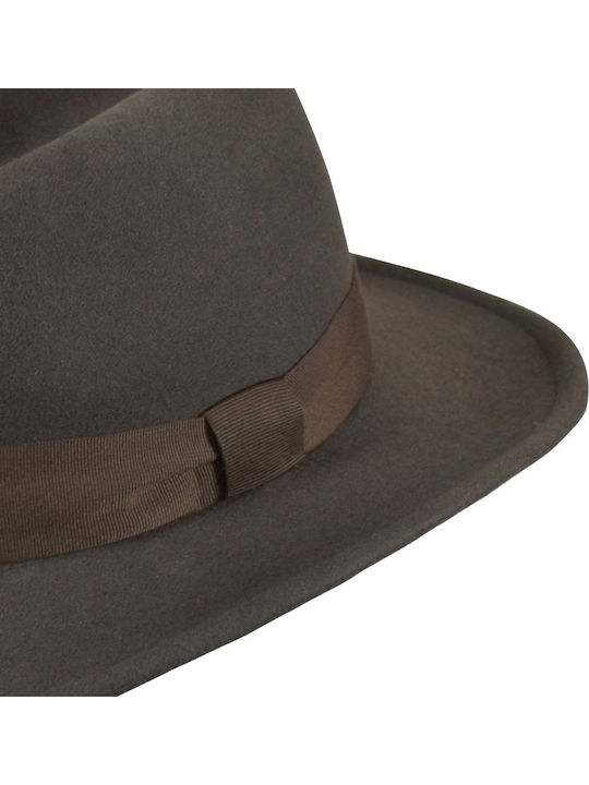 Stamion Herren-Hut Trilby Braun
