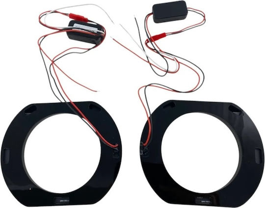 Καπάκι Προτζέκτορα 3.0" Τετράγωνο Matrix M9-l Led Drl 1 Τεμάχιο