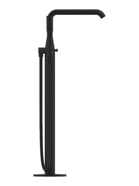 Grohe Αναμεικτική Μπαταρία Μπανιέρας Πλήρες Σετ Μαύρη
